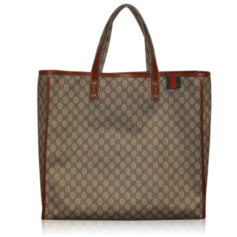 gucci canvas picture|Gucci coated canvas handbag.